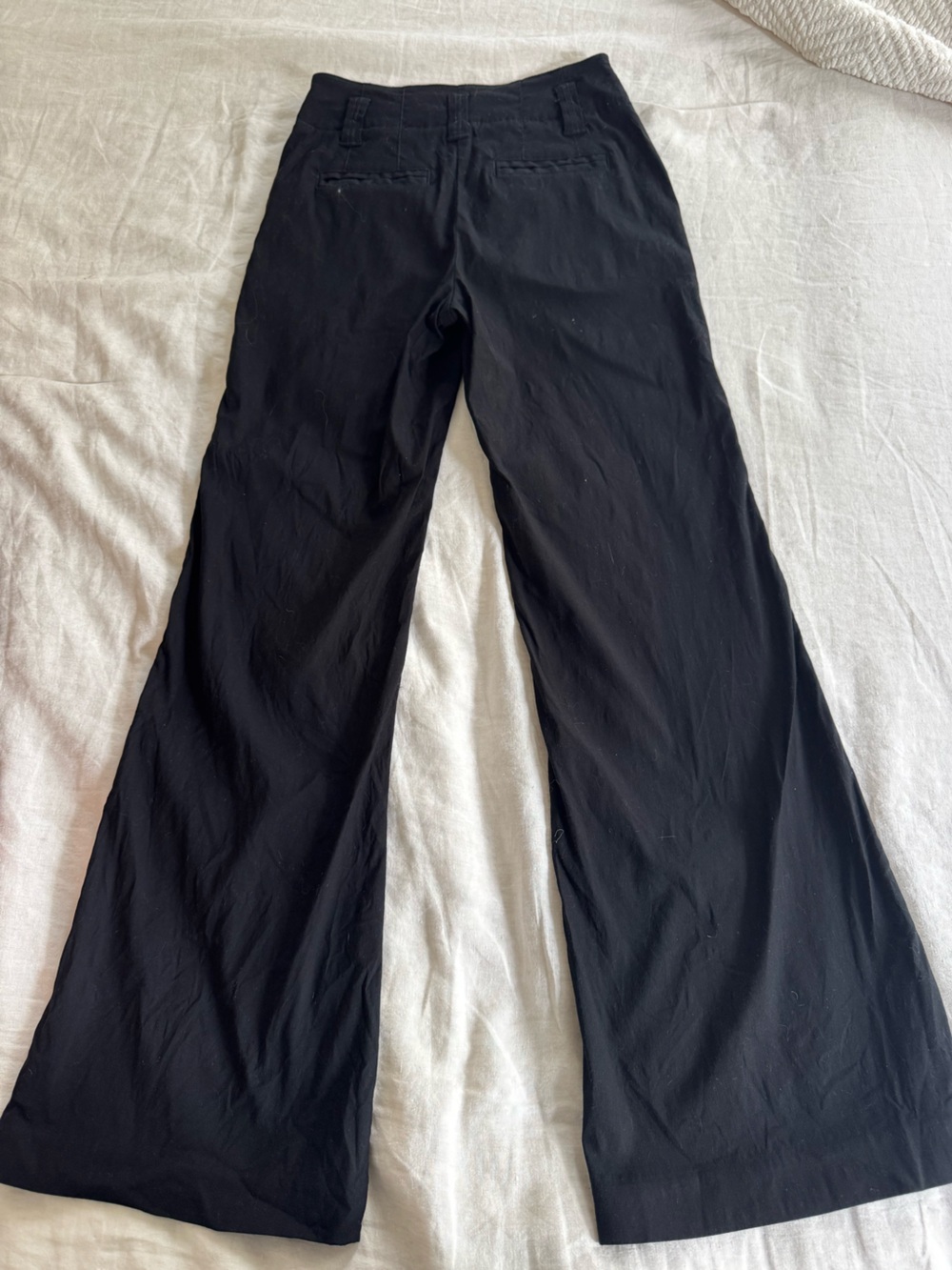 Maeve Black Gingham-Lined High-Waist Pants - Picture 5 of 5